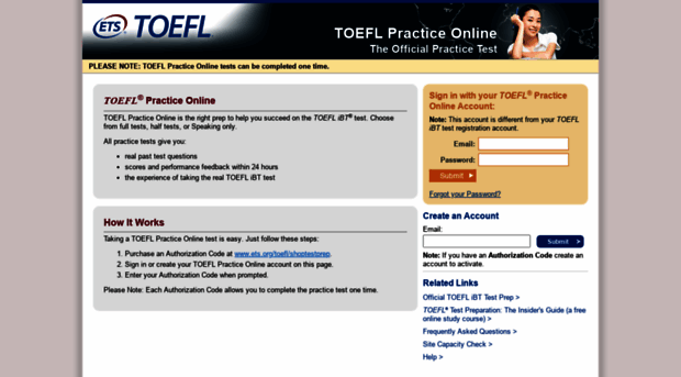 toefl.startpractice.com