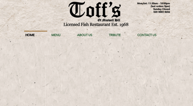 toffsfish.co.uk