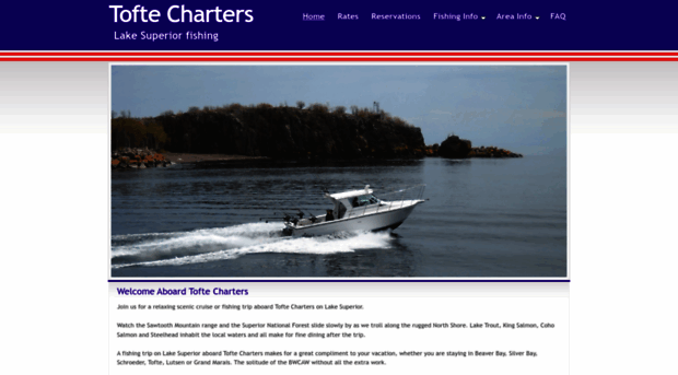 toftecharters.com