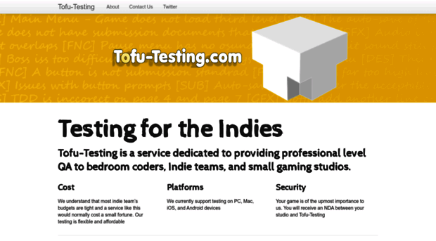 tofu-testing.com