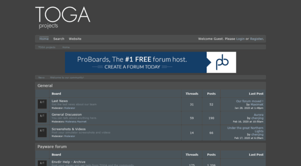 togaprojects.proboards.com