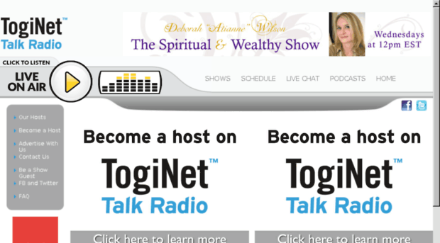 toginettalkradio.com