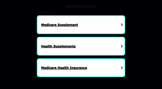 tohealth.com.au