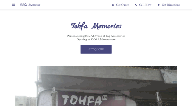 tohfa-memories.business.site