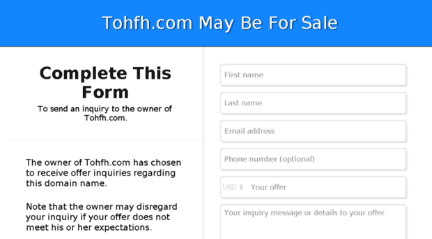 tohfh.com