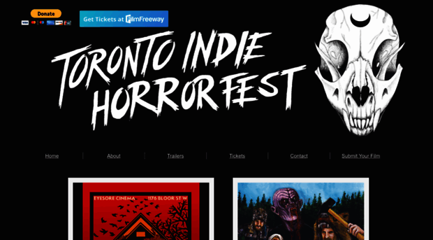 toindiehorrorfest.com