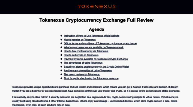 tokenexus.exchange