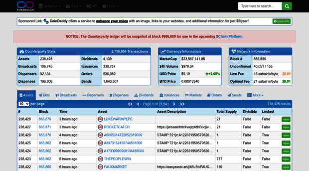 tokenscan.io