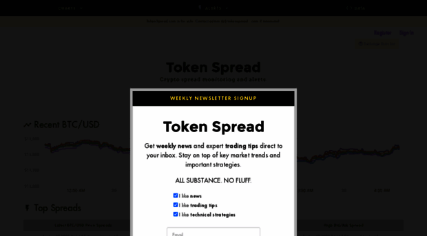 tokenspread.com