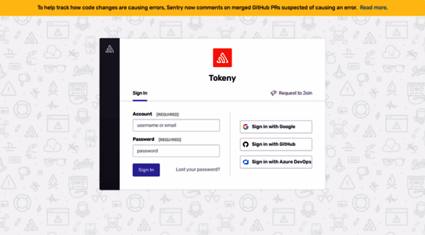 tokeny.sentry.io