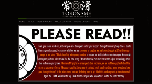 tokonamehawaii.com