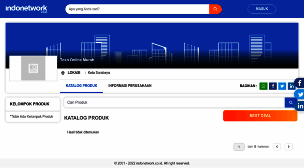 tokoonlinemurah.indonetwork.co.id