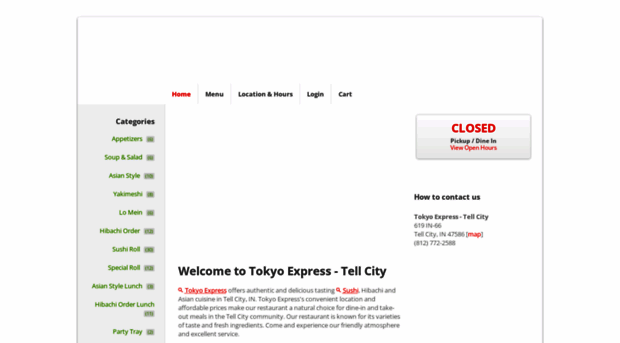 tokyoexpresstellcity.com