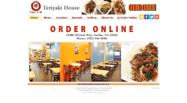 tokyogrillteriyaki.com