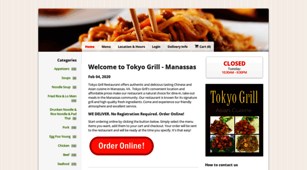 tokyogrillva.com