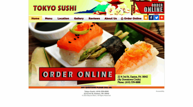 tokyosushieaston.com