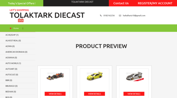 tolaktarikdiecast.com