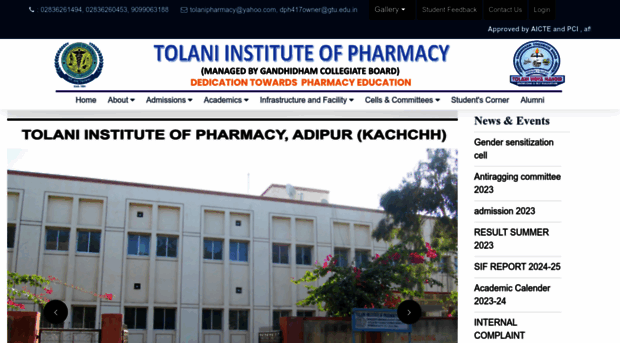 tolanipharmacy.ac.in