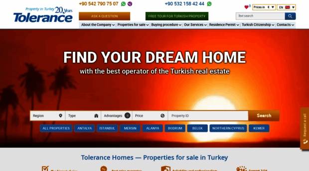 tolerance-homes.com