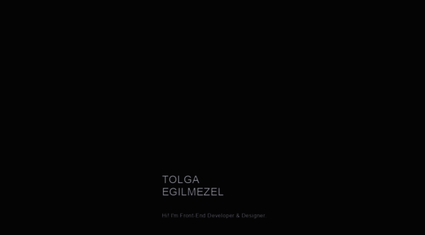 tolga.egilmezel.com