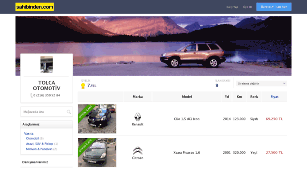 tolgatomotiv.sahibinden.com