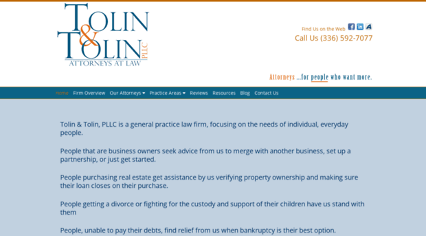 tolinlaw.com