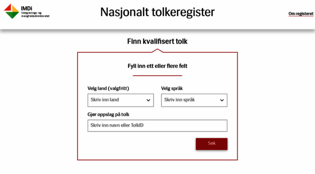 tolkeportalen.no