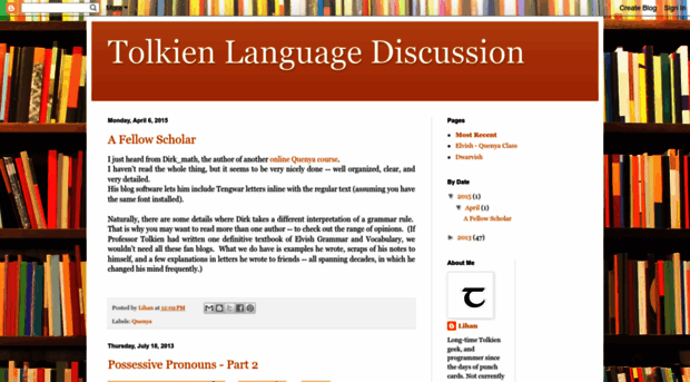 tolkienlanguagediscussion.blogspot.com