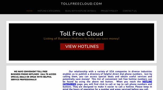 tollfreecloud.com