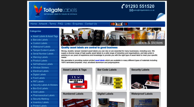 tollgatelabels.co.uk