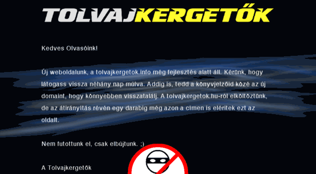 tolvajkergetok.info