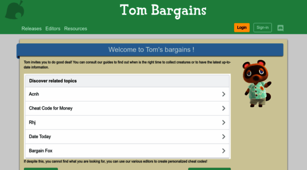 tom.bargains