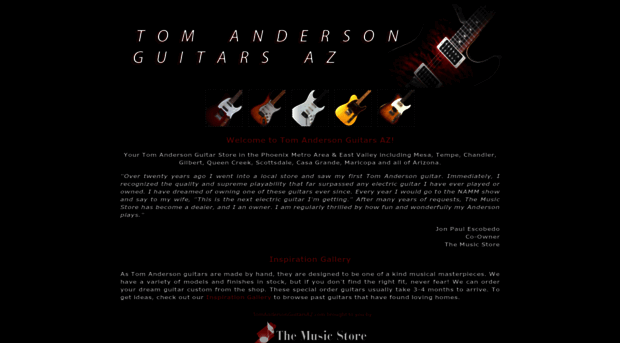 tomandersonguitarsaz.com