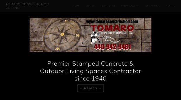 tomaroconstruction.com