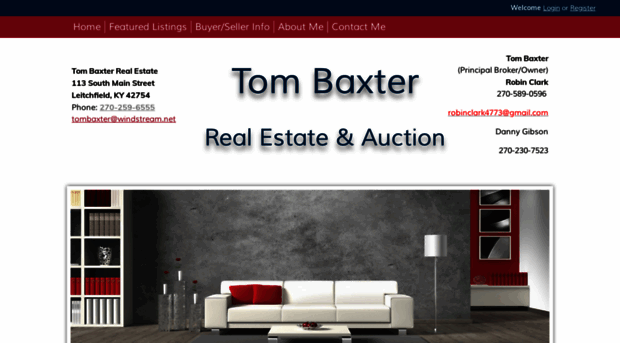 tombaxterrealestate.com