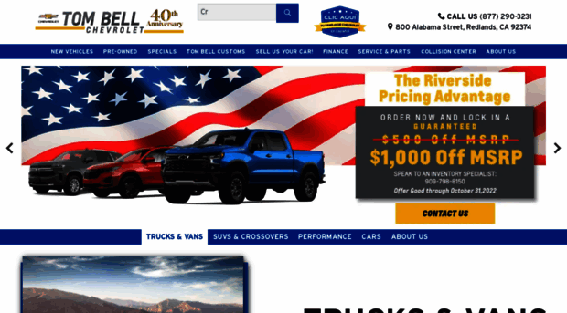 tombellchevrolet.com