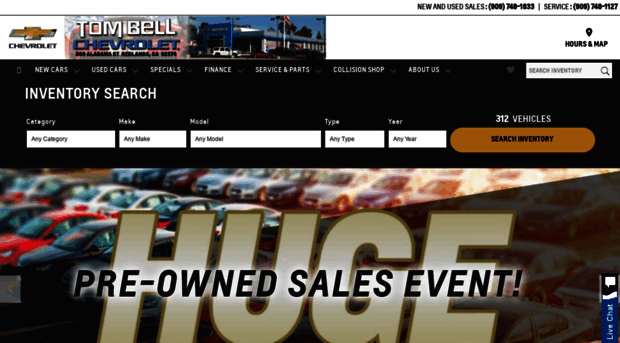 tombellchevy.com