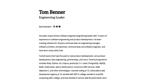 tombenner.co