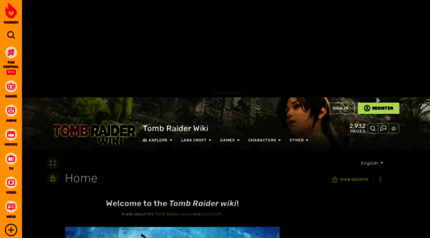 Lara Croft, Lara Croft Wiki