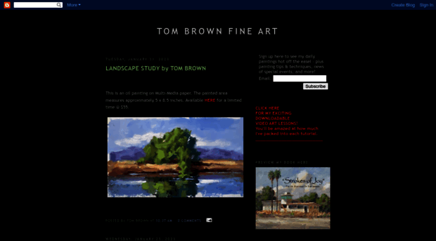 tombrownfineart.blogspot.com