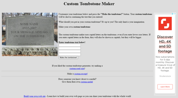 tombstonebuilder.com