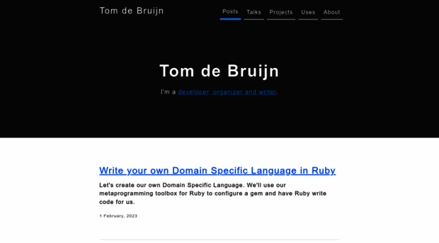 tomdebruijn.com