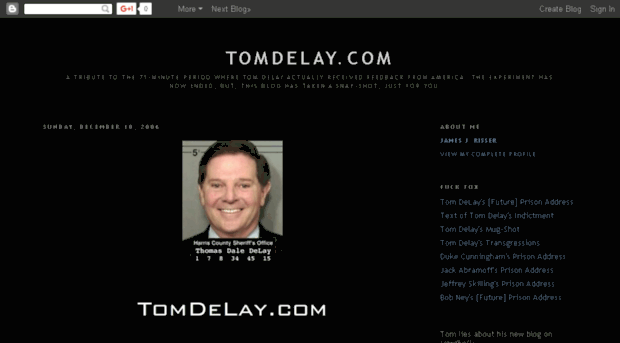 tomdelaydotcom.blogspot.com