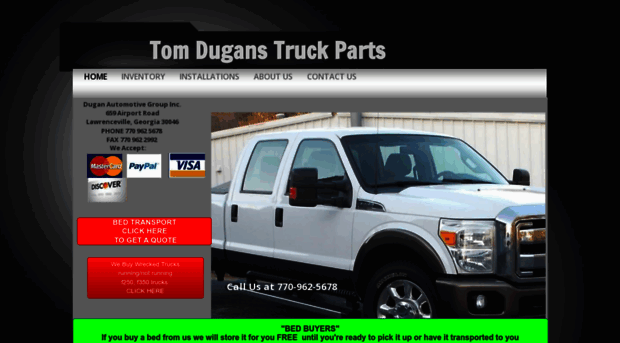 tomduganstruckparts.com