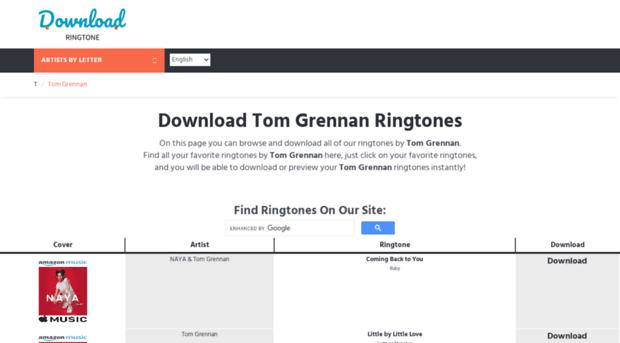 tomgrennan.download-ringtone.com