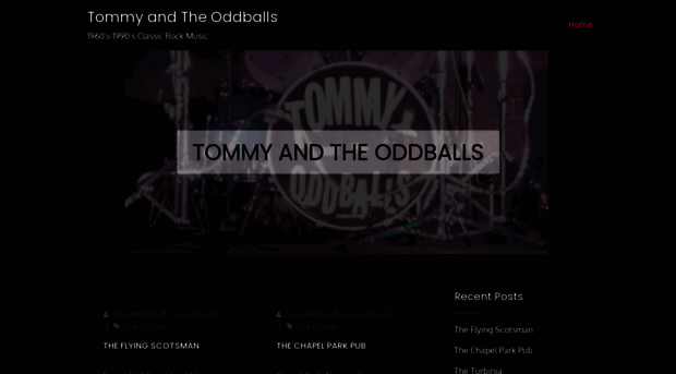 tommyandtheoddballs.com