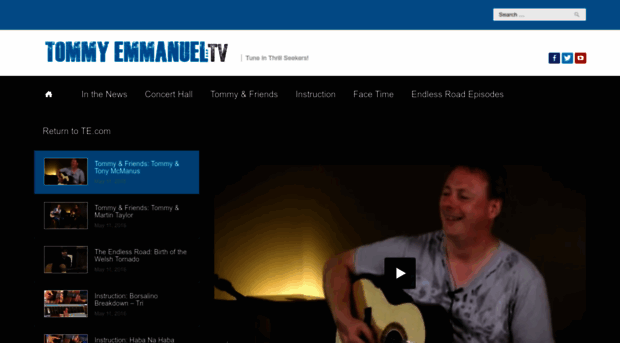 tommyemmanuel.tv