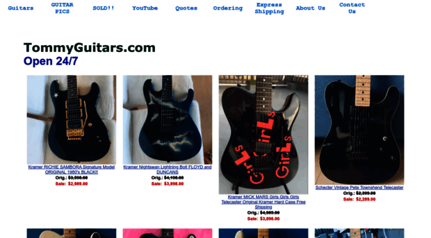 tommyguitars.com