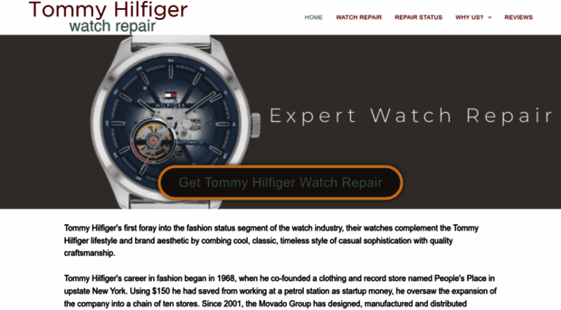 tommyhilfigerwatchrepair.com