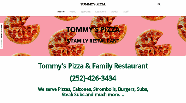 tommysfamilyrestaurant.com